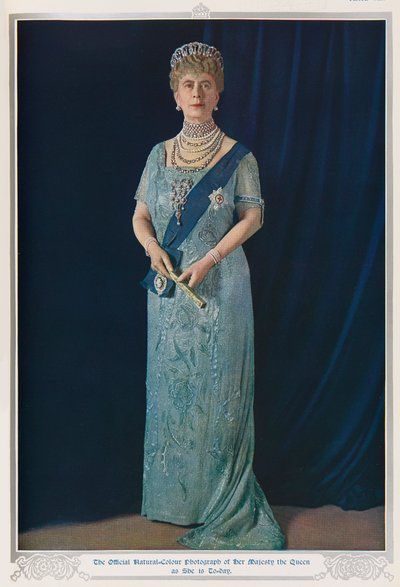 La reine Mary en 1935 - English Photographer