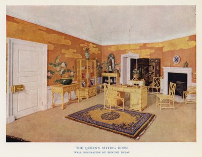 Maison de poupées de la reine Mary : Le salon de la reine - English Photographer
