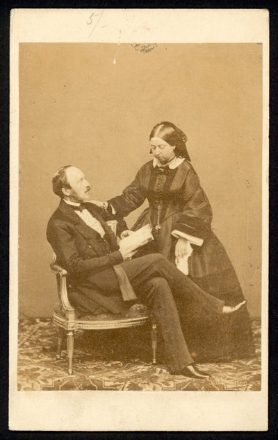 Reine Victoria et le prince Albert - English Photographer