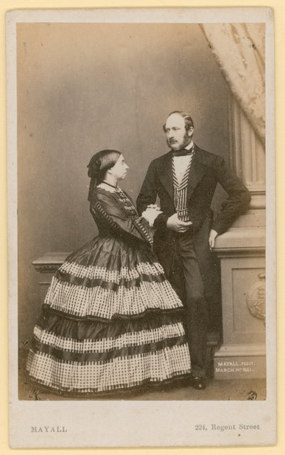 La reine Victoria et le prince consort - English Photographer