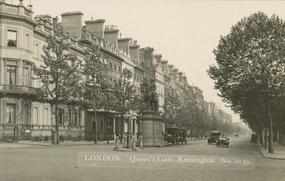 Porte des Reines, Kensington, Londres - English Photographer