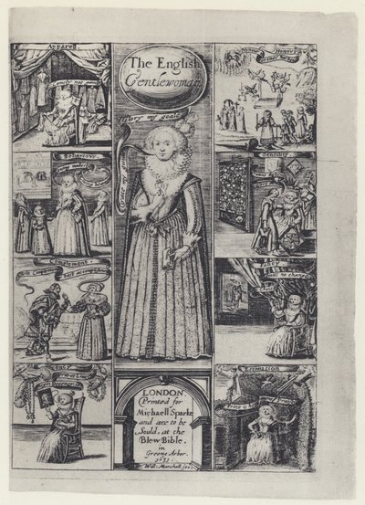R Brathwait, La dame anglaise, M Sparke 1631 - English Photographer
