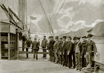 Matière première pour la Royal Navy (photo n/b) - English Photographer