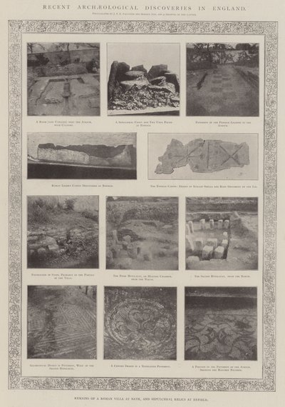 Récentes découvertes archéologiques en Angleterre - English Photographer