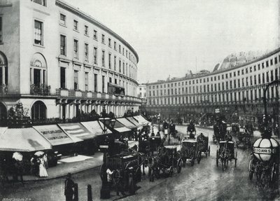 Regent Street, le Quadrant - English Photographer