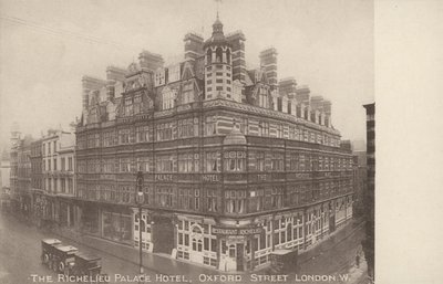 Hôtel Richelieu Palace, Oxford Street, Londres W - English Photographer