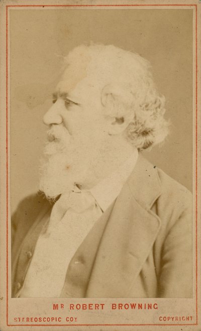 Robert Browning, poète - English Photographer