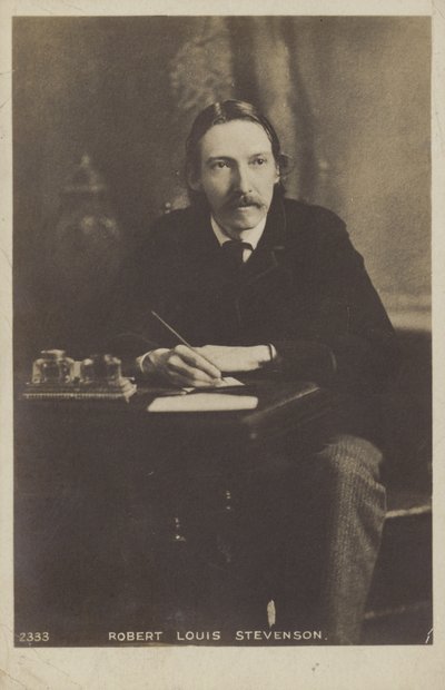 Robert Louis Stevenson, romancier, poète et écrivain de voyage écossais - English Photographer