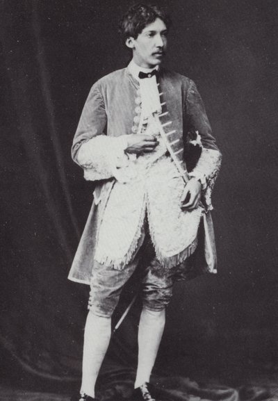 Robert Louis Stevenson, romancier, poète et écrivain de voyage écossais, 1870 - English Photographer