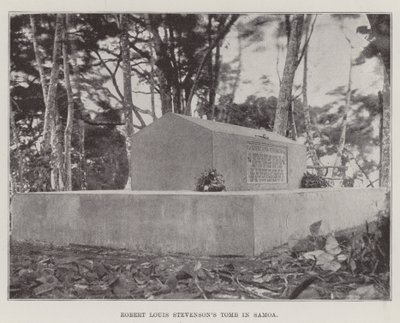 Tombe de Robert Louis Stevenson à Samoa - English Photographer