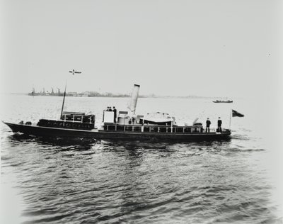 S.S. Beatrice, un navire sur la Tamise, 1898 - English Photographer