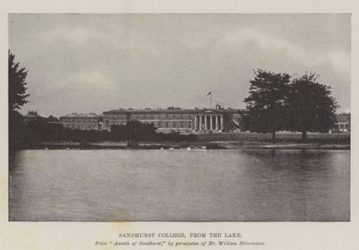 Collège de Sandhurst, depuis le lac - English Photographer