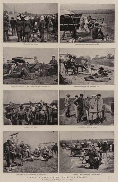 Scène au Camp pendant la Réunion de Bisley - English Photographer