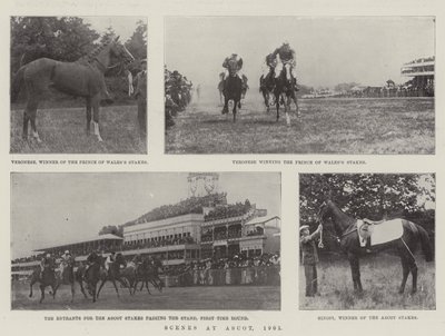 Scènes à Ascot, 1901 - English Photographer