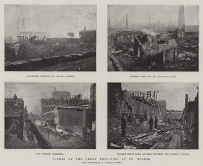 Scènes de la grande explosion à St Helens - English Photographer