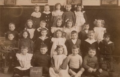 Écoliers, Norfolk, début du 20e siècle - English Photographer