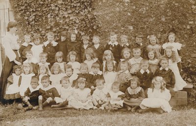 Écoliers, Norfolk, début du XXe siècle - English Photographer