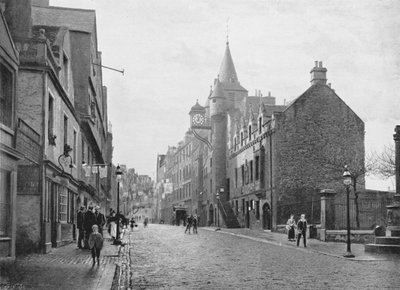 Écosse : Canongate Tolbooth, Édimbourg (photo n/b) - English Photographer