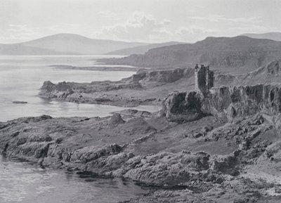 Écosse : Château de Gylen, Île de Kerrera (photo n/b) - English Photographer