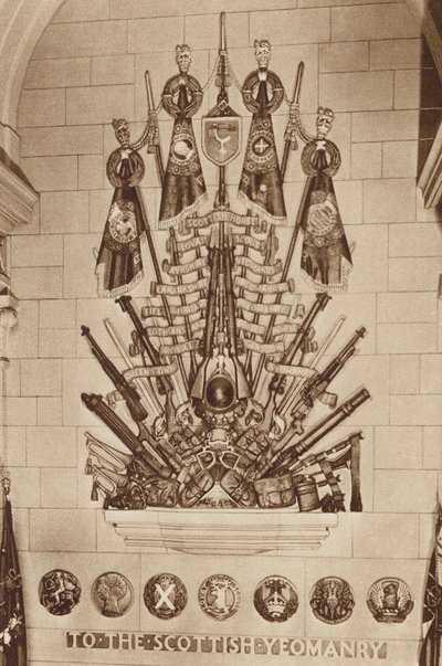 Mémorial national de guerre écossais : La cavalerie écossaise - English Photographer
