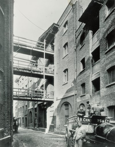Shad Thames, Londres, 1890 - English Photographer
