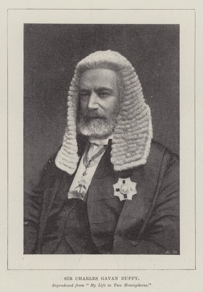 Sir Charles Gavan Duffy - English Photographer