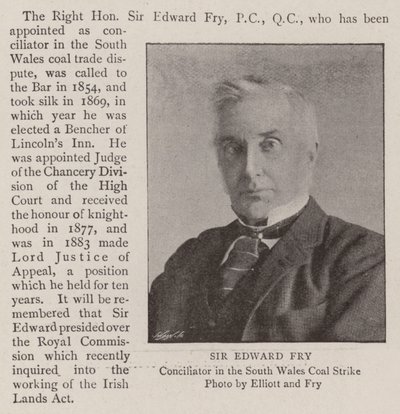 Sir Edward Fry - English Photographer