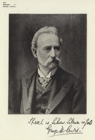 Sir George Henry Lewis - English Photographer
