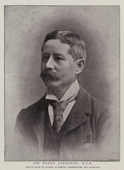 Sir Harry Johnston, KCB - English Photographer
