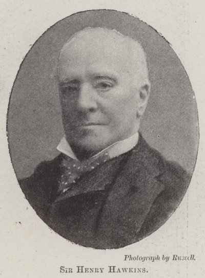 Sir Henry Hawkins - English Photographer