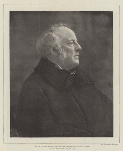 Sir John Everett Millais, baronnet, le nouveau président de la Royal Academy - English Photographer