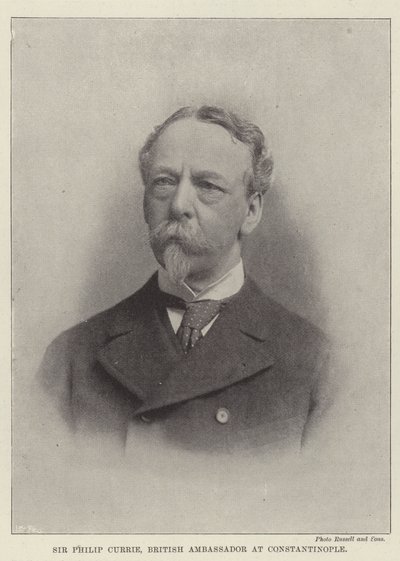 Sir Philip Currie, ambassadeur britannique à Constantinople - English Photographer