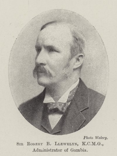 Sir Robert B Llewelyn, KCMG, administrateur de la Gambie - English Photographer