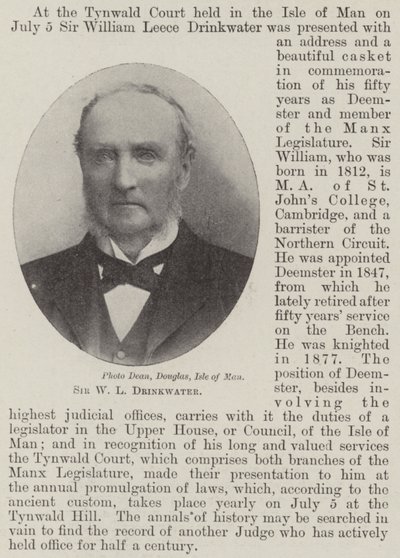 Sir W L Drinkwater - English Photographer