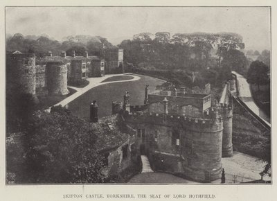 Château de Skipton, Yorkshire, résidence de Lord Hothfield - English Photographer