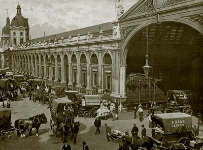 Marché de Smithfield, Londres : tôt le matin (photo n/b) - English Photographer