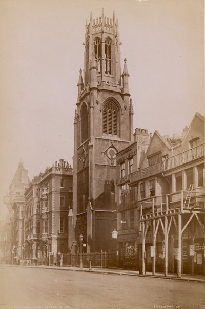 Église St Dunstans, Fleet Street, Londres - English Photographer