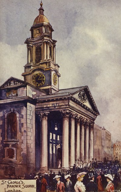 St Georges, Hanover Square, Londres - English Photographer