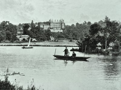 Star And Garter Home, Richmond Hill, Richmond: vue générale, 1895 - English Photographer