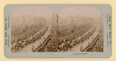 Impression stéréoscopique du jubilé de diamant de la reine Victoria, 28 juin 1897 - English Photographer