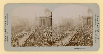 Impression stéréoscopique du jubilé de diamant de la reine Victoria, 28 juin 1897 - English Photographer
