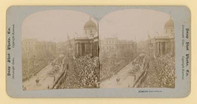 Impression stéréoscopique du jubilé de diamant de la reine Victoria, 28 juin 1897 - English Photographer