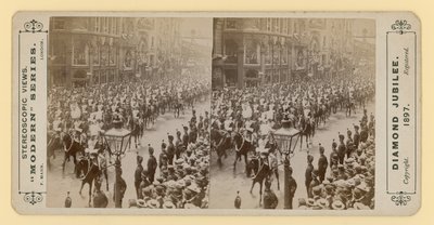Impression stéréoscopique du jubilé de diamant de la reine Victoria, 28 juin 1897 - English Photographer