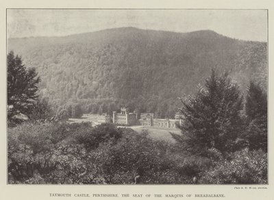 Château de Taymouth, Perthshire, résidence du marquis de Breadalbane - English Photographer