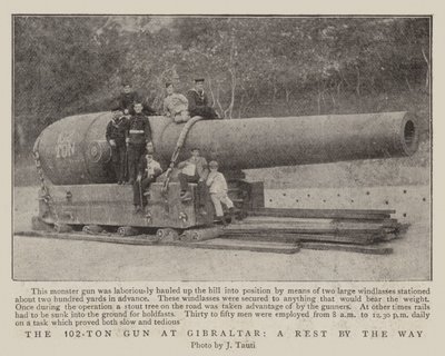 Le canon de 102 tonnes à Gibraltar, une pause en chemin - English Photographer