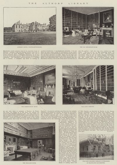 La bibliothèque Althorp - English Photographer