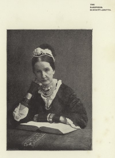 La Baronne Burdett-Coutts - English Photographer