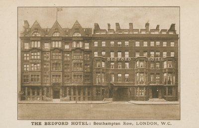 Bedford Hotel, Southampton Row, Londres - English Photographer