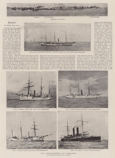 Le bombardement de Zanzibar - English Photographer