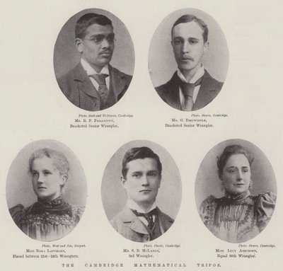 Le Tripos mathématique de Cambridge - English Photographer